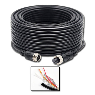4-PIN oklopljeni kabel muški / ženski - različite duljine