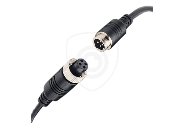 Produžni 4-PIN oklopljeni kabel muški / ženski za kamere u vozilu