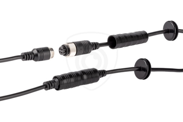 Produžni 4-PIN oklopljeni kabel muški / ženski za kamere u vozilu