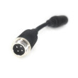 Redukcija 6-PIN muški / 4-PIN muški