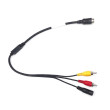 Redukcija 4-PIN muški / 2x RCA muški + DC napajanje ženski