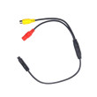 Redukcija s Mini 4-PIN muški na 1x RCA ženski + napajanje ženski