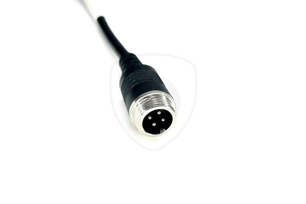 Redukcija 4-PIN muški / 2x RCA ženski + DC napajanje ženski