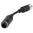 Redukcija 6-PIN muški / 4-PIN ženski