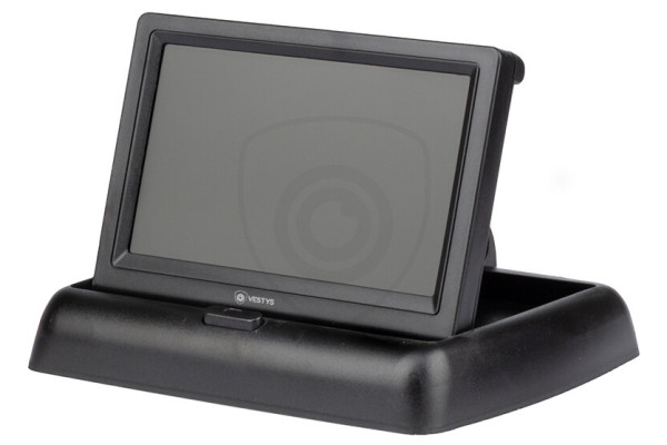 Preklopni monitor za auto 4.3″ za kamere za vožnju unatrag