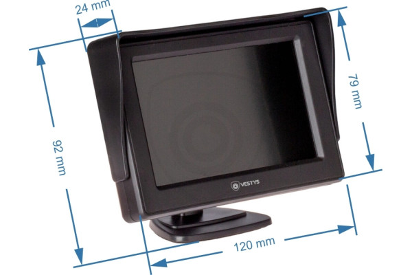 4,3″ monitor za auto