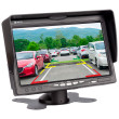 Samostojeći monitor za auto 7″ za povezivanje kamere za vožnju unatrag i videoplayera