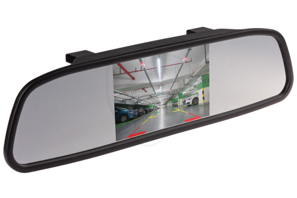 4,3″ monitor za auto u retrovizoru za kamere za vožnju unatrag