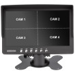 Samostojeći monitor za auto 7″ za prikaz 4 kamere