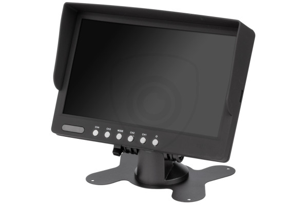 Samostojeći monitor za auto 7″ za prikaz 4 kamere