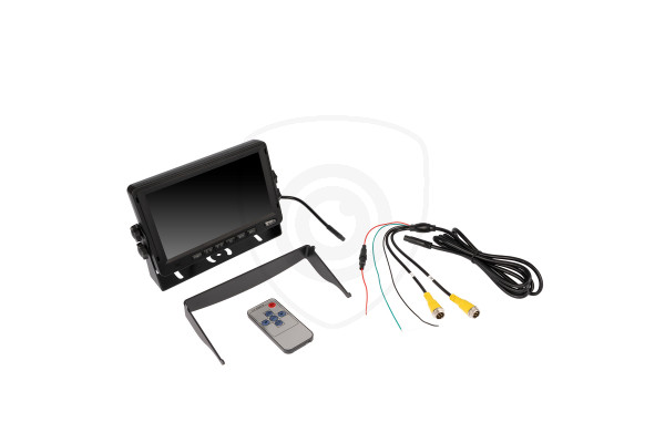 Stolni AHD monitor za auto 7″ za povezivanje rikverc kamere i videoplayera
