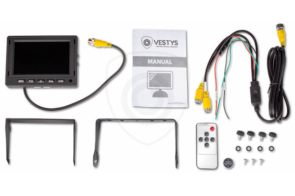 Monitor za gospodarska vozila VESTYS AHD 5″