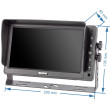 Monitor za gospodarska vozila VESTYS AHD 7″