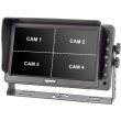 Monitor za gospodarska vozila VESTYS AHD 7″ Quad