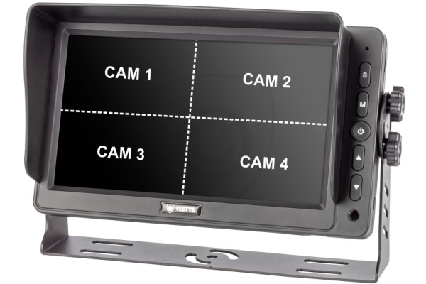Monitor za gospodarska vozila VESTYS AHD 7″ Quad