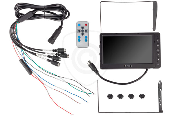 Monitor za gospodarska vozila VESTYS AHD 7″ Quad