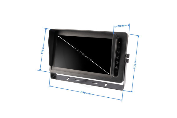 Vodootporni AHD monitor 10,1″ Quad