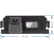 Kamera za vožnju unatrag Hyundai i10, i20, i30, Veloster, Genesis Coupe, 2007, 2008, 2009, 2010, 2011, 2012, 2013, 2014, 2015, 2016, 2017, 2018, 2019