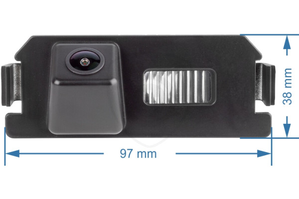 Rikverc kamera Kia Soul, Rio, Picanto, 2011, 2012, 2013, 2014, 2015, 2016, 2017, 2018, 2019
