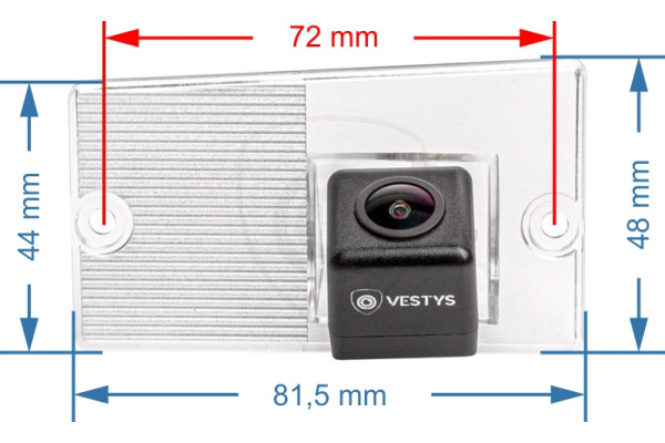 Dimenzije kamere za vožnju unatrag za Kia Cerato Dimenzije kamere za vožnju unatrag za Kia Cerato