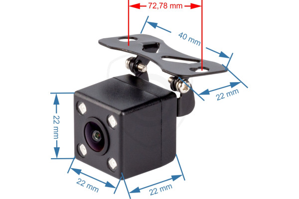 UNI-CUBE univerzalna kamera za vožnju unatrag za sve vrste vozila UNI-CUBE univerzalna kamera za vožnju unatrag za sve vrste vozila