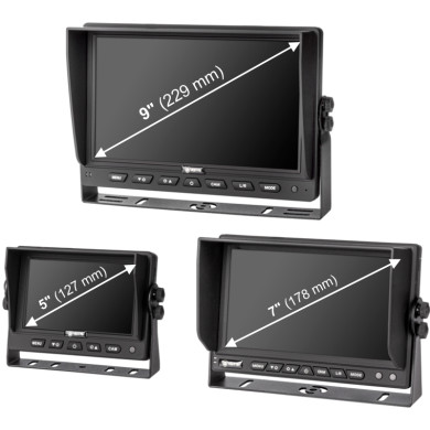 Bežični set AHD kamera 1 do 4 kom + Monitor 5″ / 7″ / 9″