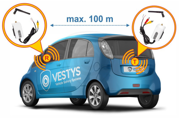 Bežični WiFi komplet za povezivanje kamere za vožnju unatrag bez kablova