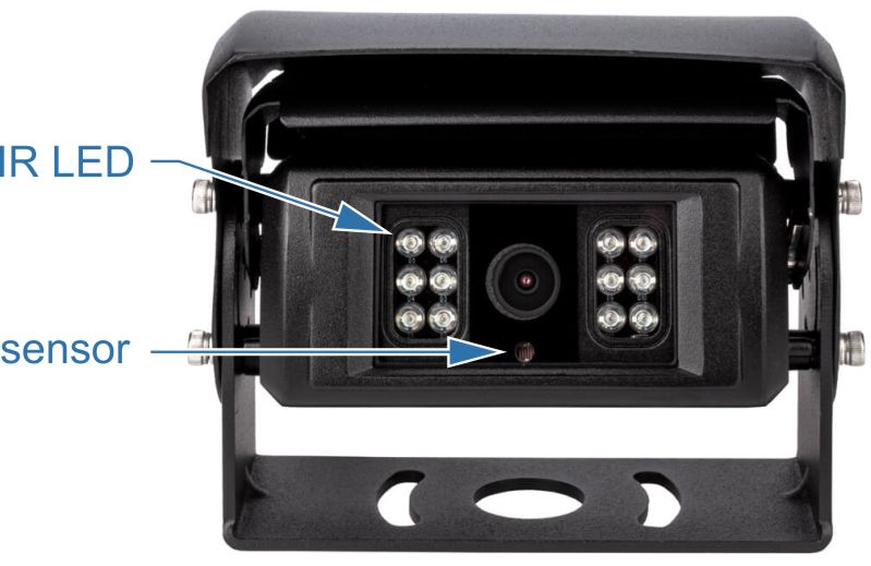Kamera za vožnju unatrag s dvanaest infracrvenih IR LED dioda Kamera za vožnju unatrag s dvanaest infracrvenih IR LED dioda