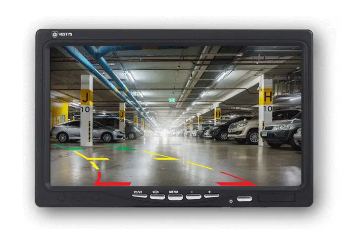 Pomične pomoćne linije na monitoru u automobilu Pomične pomoćne linije na monitoru u automobilu