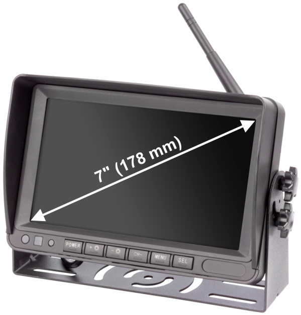 kamera za viličar. wifi, bežični set, Vestys Forky